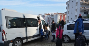 Balıkesir'de 12 düzensiz göçmen yakalandı