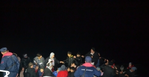 Balıkesir'de 49 düzensiz göçmen yakalandı