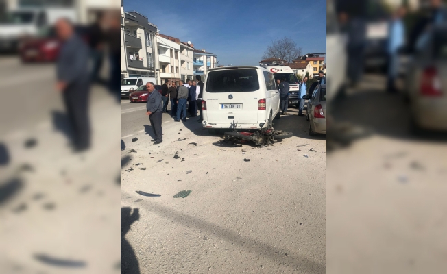 Bursa'da trafik kazası: 2 ağır yaralı
