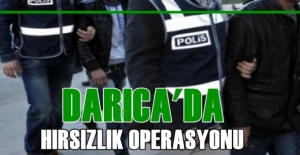 Darıca'da hırsızlık şüphelisi tutuklandı