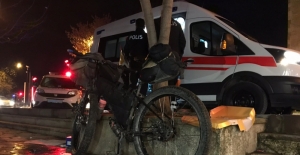 Dünya turuna çıkan bisikletli turist Edirne'de yaralandı