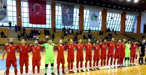 Futsal Milli Takımı, hazırlık maçında Türkmenistan'ı 4-3 yendi