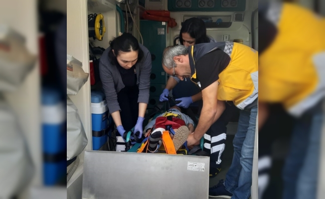 Gebze'de  motosikletin çarptığı 5 yaşındaki çocuk yaralandı