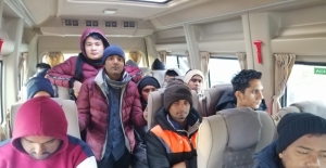 Tekirdağ'da 35 düzensiz göçmen yakalandı