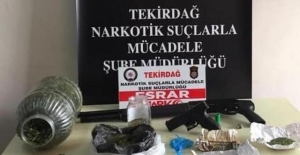 Tekirdağ'da düzenlenen uyuşturucu operasyonunda 7 kişi gözaltına alındı