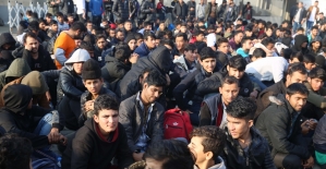 Edirne'de 782 düzensiz göçmen yakalandı