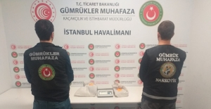 İstanbul Havalimanı'nda 4,6 kilogram kokain ele geçirildi