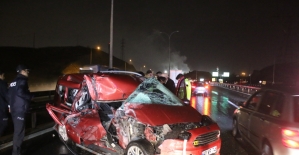 Kocaeli'de trafik kazası: 1 ölü, 5 yaralı