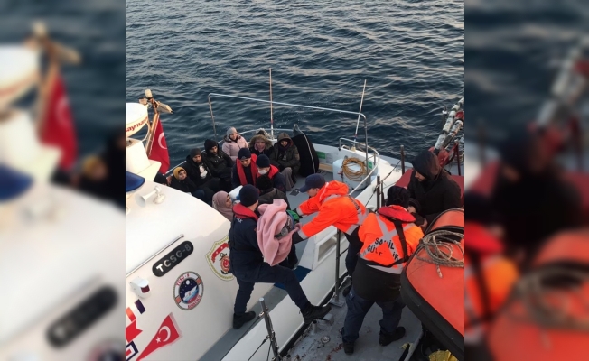 Balıkesir'de 47 düzensiz göçmen yakalandı