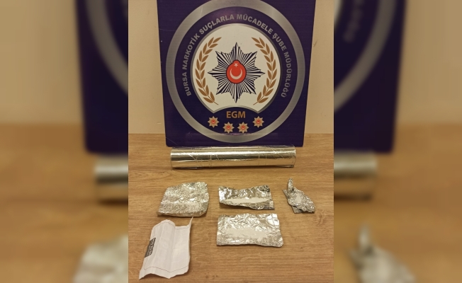 Bursa'da uyuşturucu ticareti yapan şüpheli tutuklandı