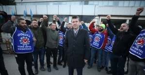 Bursa'daki iş bırakma eylemi sonlandırıldı