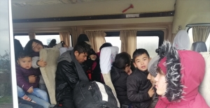 Çanakkale'de 108 düzensiz göçmen yakalandı
