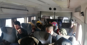 Çanakkale'de 33 düzensiz göçmen yakalandı