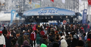 Kartepe Kış Festivali yoğun katılımla başladı
