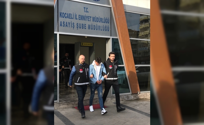 Kocaeli'de marketten 10 bin lira çaldığı iddia edilen iki şüpheli tutuklandı