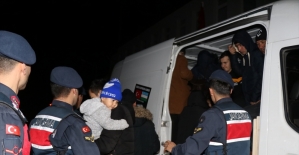Osmangazi Köprüsü'nde 48 düzensiz göçmen yakalandı