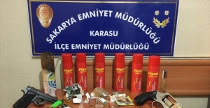 Sakarya'da uyuşturucu operasyonunda yakalanan 2 zanlı tutuklandı