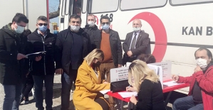 DEVA Partisi'nden Türk Kızılayı'na kan desteği