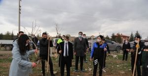 Ankara'da polis teşkilatı için ağaç dikildi