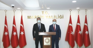 Azerbaycan Büyükelçisi'nden Mardin Valiliği'ne ziyaret