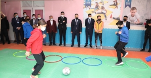 Bursa'da eğitime sportif destek