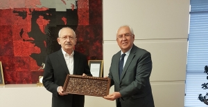 Genel Başkan Kılıçdaroğlu'na Başkan Selvitopu'dan ziyaret
