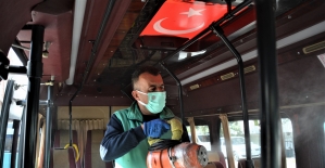 İzmir Aliağa'da dezenfekte çalışmaları sürüyor