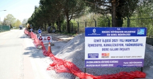 Kocaeli İzmit'te 13 mahallede altyapı çalışmaları başladı
