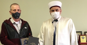 Ramazan ayından etkilenen Alman Hans, Mudanya'da Müslüman oldu
