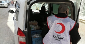 Türk Kızılayı'nın 'Hilal Sofrası' Bursa'da 20 bin yemek dağıttı