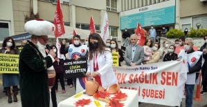 Türk Sağlık-Sen’den Kocaeli'de Nasreddin Hocalı eylem