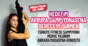 Türkiye Fitness Şampiyonu Merve Yıldırım Avrupa’ya gidiyor