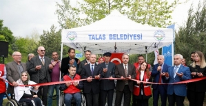 Kayseri Talas'ta engelsiz oyun parkı 