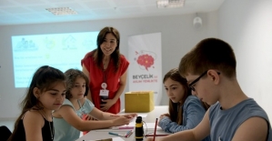 Bursa'da çocukların akılları 'Beyçelik'le yenilikte oldu