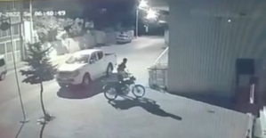 Adıyaman'da motosiklet hırsızlığı kameralara takıldı