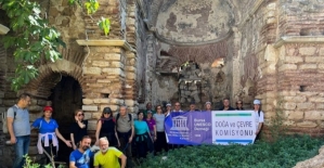 Bursa UNESCO Derneği'nden Tirilye'de 'antik' yürüyüş