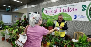 Ankaralılar “Çiçeğim Takas” uygulamasını sevdi