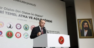 Cumhurbaşkanı Erdoğan'dan Cemevlerine İstanbul'dan toplu temel