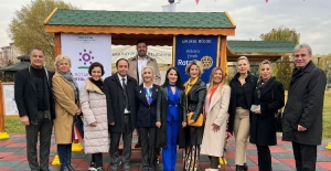 Başkent'te Rotary ve belediye işbirliğiyle park açıldı