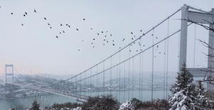 İstanbul alamda! Kar, soğuk ve fırtına