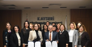 Kayseri'de kadın girişimcilerle 'büyük' protokol