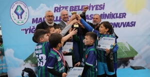 Rize'de 'Çocuk Futbol Turnuvası' sona erdi