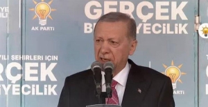 Erdoğan Manisa mitinginde konuştu