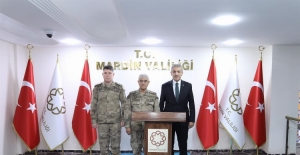 Jandarma Genel Komutanı Orgeneral Arif Çetin Mardin'de