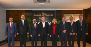 Başkan Hürriyet, ABB Başkanı Mansur Yavaş’ı ziyaret etti