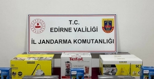 Edirne'de kaçak elektronik eşya ele geçirildi!
