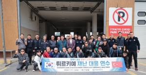 Güney Koreli itfaiyecilerden Nevşehir İtfaiyesi’ne ziyaret