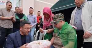 Nevşehir Belediyesi'nden Yusuf Tosun'a asker eğlencesi