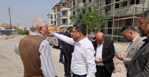 Nevşehir'de bozuk yollar onarılıyor